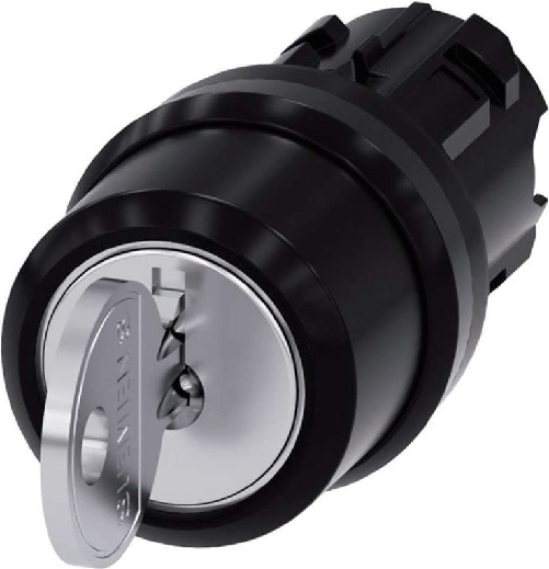 Siemens Schl¼sselschalter Frontring Kunststoff Schwarz 2 x 45 ° SIRIUS ACT 3SU1000-4BL11-0AA0 1 St