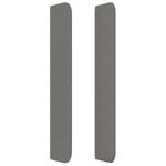 vidaXL-Testiera-ad-Orecchio-Grigio-Scuro-163x16x78-88-cm-in-Tessuto
