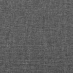 vidaXL-Testiera-ad-Orecchio-Grigio-Scuro-163x16x78-88-cm-in-Tessuto
