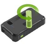 Denver-PSO-10012-batteria-portatile-Polimeri-di-litio--LiPo--10000-mAh-Nero-Verde-chiaro