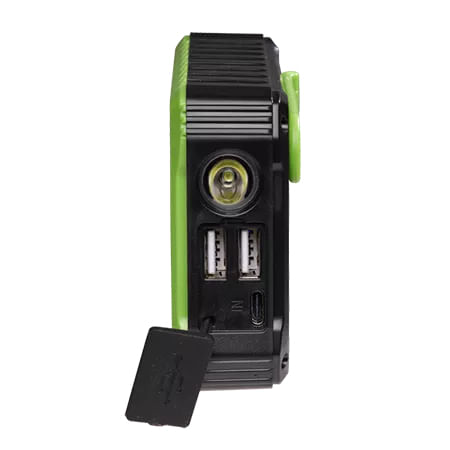 Denver-PSO-10012-batteria-portatile-Polimeri-di-litio--LiPo--10000-mAh-Nero-Verde-chiaro