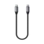 Satechi ST-TCC10M cavo USB 0,25 m USB 3.2 Gen 2 (3.1 Gen 2) USB C Grigio