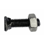 Bullone testa ovale M10x60 con dado confezione da 50 pezzi