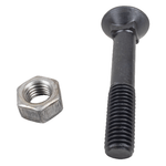 Bullone tspqst 120° M12x70 con dado confezione da 50 pezzi