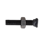 Bullone testa ovale M10x55 con dado confezione da 50 pezzi