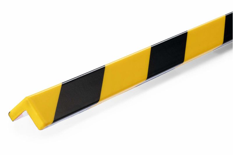 Profilo-paracolpi-angolare-C19-giallo-nero-Durable