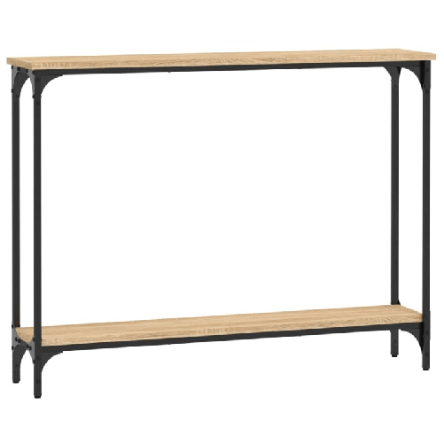 vidaXL-Tavolino-Consolle-Rovere-Sonoma-100x225x75cm-Legno-Multistrato