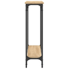 vidaXL-Tavolino-Consolle-Rovere-Sonoma-100x225x75cm-Legno-Multistrato