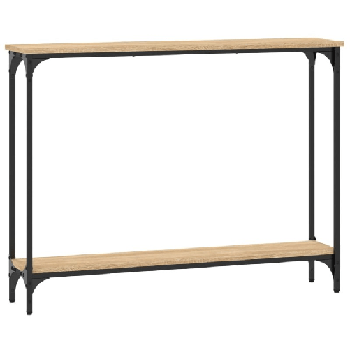 vidaXL-Tavolino-Consolle-Rovere-Sonoma-100x225x75cm-Legno-Multistrato