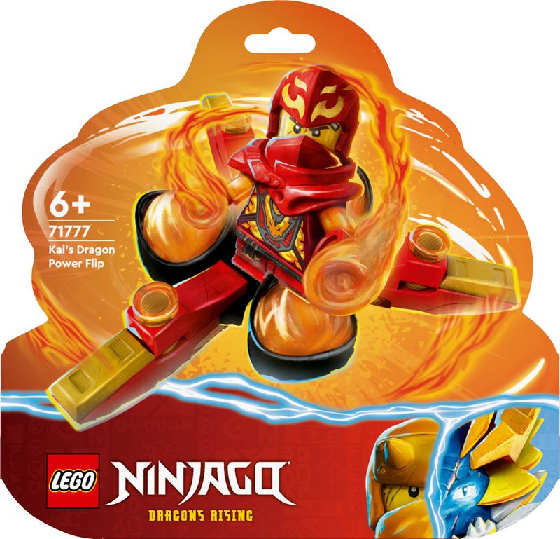 LEGO-NINJAGO-71777-Salto-Mortale-Spinjitzu-del-Drago-di-Kai-Trottola-Giocattolo-da-Collezione-Idea-Regalo-per-Bambini-6--Anni