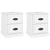 vidaXL-Comodini-2-pz-Bianco-Lucido-39x39x475-cm-in-Legno-Multistrato