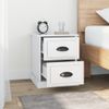 vidaXL-Comodini-2-pz-Bianco-Lucido-39x39x475-cm-in-Legno-Multistrato