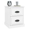 vidaXL-Comodini-2-pz-Bianco-Lucido-39x39x475-cm-in-Legno-Multistrato
