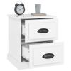 vidaXL-Comodini-2-pz-Bianco-Lucido-39x39x475-cm-in-Legno-Multistrato
