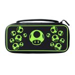 PDP 500-224-1UP custodia per console portatile Custodia rigida Nintendo Nero, Verde