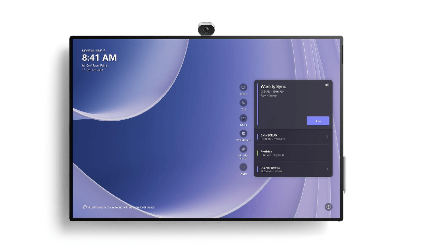 Microsoft Surface Hub 3 50" lavagna interattiva 127 cm (50") 3840 x 2560 Pixel Touch screen Platino