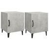 vidaXL-Comodini-2-pz-Grigio-Cemento-in-Legno-Multistrato