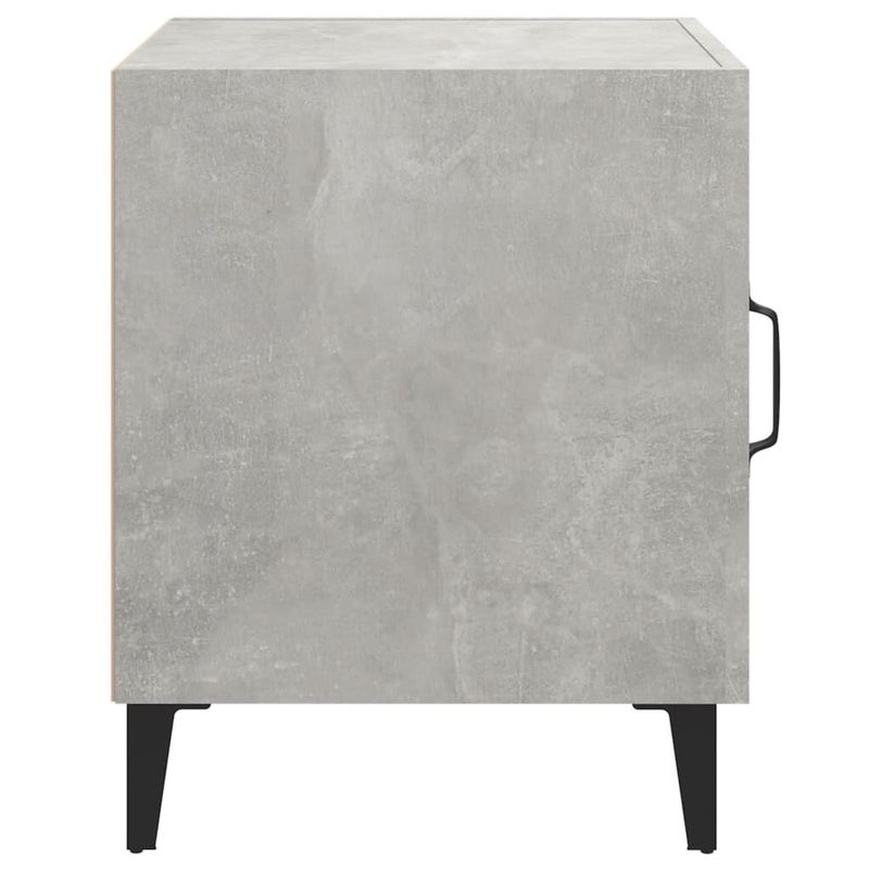 vidaXL-Comodini-2-pz-Grigio-Cemento-in-Legno-Multistrato