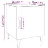 vidaXL-Comodini-2-pz-Grigio-Cemento-in-Legno-Multistrato
