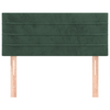 Testiera-Verde-scuro-90x5x78-88-cm-in-Velluto
