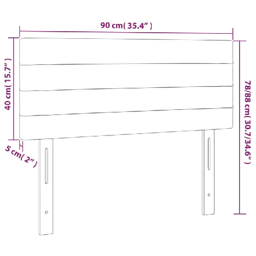 Testiera-Verde-scuro-90x5x78-88-cm-in-Velluto