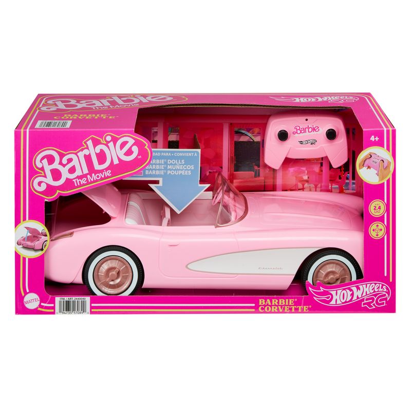 Mattel-Radiocomando-Barbie-Corvette-The-Movie-2.4-GHz