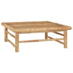 vidaXL-Set-Divani-da-Giardino-6-pz-con-Cuscini-Bianco-Crema-in-Bambu