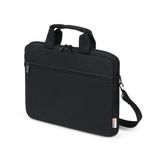 Dicota BASE XX D31799 borsa per laptop 31,8 cm [12.5] Valigetta ventiquattrore Nero (BASE XX LAPTOP SLIM CASE - 10-12