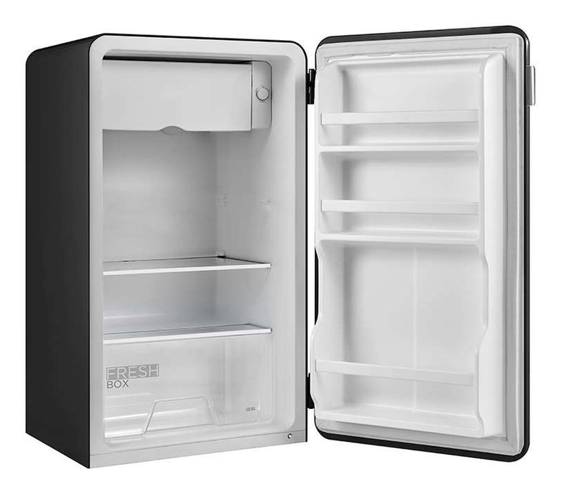 Midea-MDRD142SLE30-Mini-Frigo-Frigobar-Minibar-Capacita--93-Litri-Classe-energetica-E-Raffreddamento-Statico-colore-Nero