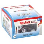 Fischer DUOBLADE 40 pz Kit di viti e tasselli a muro 44 mm