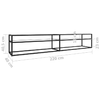 Mobile-Porta-TV-Trasparente-220x40x405-cm-in-Vetro-Temperato