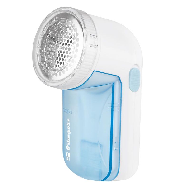 Levapelucchi-compatto-Orbegozo-QP-6400---Sicuro---Efficiente---Acciaio-inossidabile---Contenitore-rimovibile---Diametro-5-cm---Batterie-AA---ergonomico---Include-spazzola---Pratico---Mantieni-i-tuoi-vestiti-immacolati
