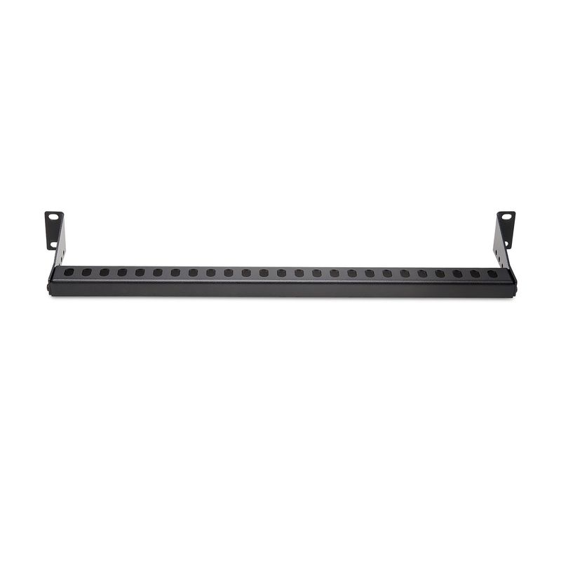 StarTech.com-Pannello-passacavi-1U-montabile-a-rack-Profondita--regolabile-Guida-di-supporto-per-cavi-per-server-rack-19--Cable-management-panel-per-pannelli-patch-switch-PDU--12S-CABLE-LACING-BAR-