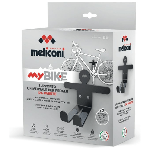 Meliconi-489003-supporto-per-bicicletta-Portabiciclette-da-esterno-Montabile-a-parete-Nero