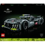 LEGO Technic 42156 PEUGEOT 9X8 24H Le Mans Hybrid Hypercar, Modellino di Auto da Corsa per Adulti Scala 1:10