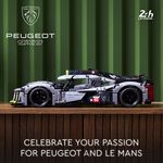 LEGO-Technic-42156-PEUGEOT-9X8-24H-Le-Mans-Hybrid-Hypercar-Modellino-di-Auto-da-Corsa-per-Adulti-Scala-1-10-Set-da-Collezione