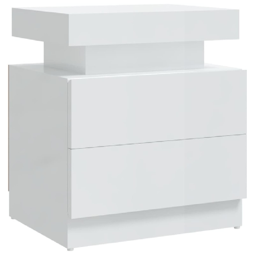 Comodino-Bianco-Lucido-45x35x52-cm-in-Truciolato