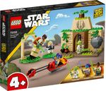 LEGO-Star-Wars-75358-Tempio-Jedi-su-Tenoo-con-Maestro-Yoda-Spade-Laser-Giocattolo-Droide-e-Speeder-Bike-Giochi-per-Bambini-4-