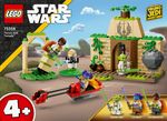 LEGO-Star-Wars-75358-Tempio-Jedi-su-Tenoo-con-Maestro-Yoda-Spade-Laser-Giocattolo-Droide-e-Speeder-Bike-Giochi-per-Bambini-4-