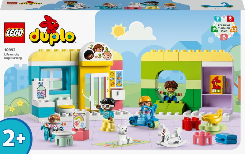 LEGO-DUPLO-10992-Divertimento-all’Asilo-Nido-Gioco-Educativo-per-Bambini-dai-2-Anni-con-Mattoncini-Costruzioni-e-4-Figure