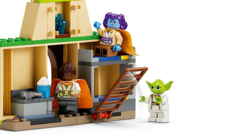 LEGO-Star-Wars-75358-Tempio-Jedi-su-Tenoo-con-Maestro-Yoda-Spade-Laser-Giocattolo-Droide-e-Speeder-Bike-Giochi-per-Bambini-4-