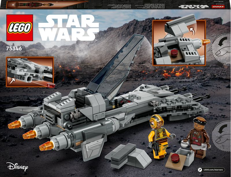 LEGO-Star-Wars-75346-Pirata-Snub-Fighter-Set-da-The-Mandalorian-Stagione-3-Modellino-da-Costruire-di-Starfighter-Giocattolo