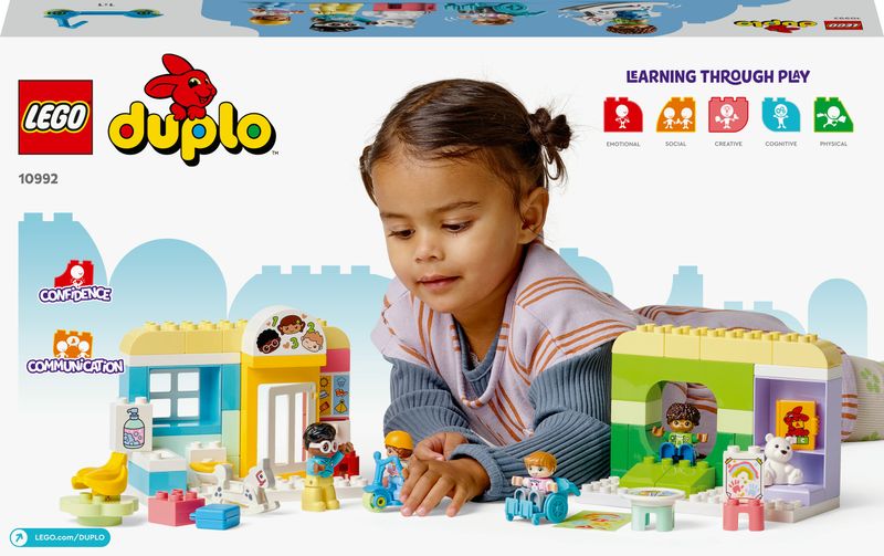 LEGO-DUPLO-10992-Divertimento-all’Asilo-Nido-Gioco-Educativo-per-Bambini-dai-2-Anni-con-Mattoncini-Costruzioni-e-4-Figure