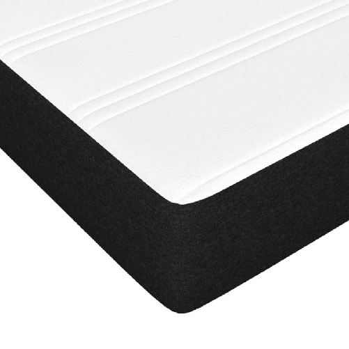 Materasso-a-Molle-Insacchettate-Nero-140x200x20-cm-in-Tessuto