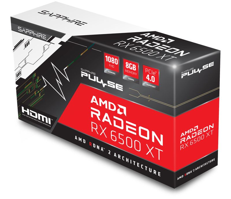 Sapphire-Pulse-AMD-Radeon-RX-6500-XT-8GB-GDDR6---Scheda-Grafica-Gaming
