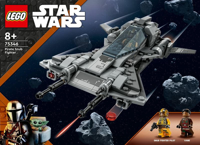 LEGO-Star-Wars-75346-Pirata-Snub-Fighter-Set-da-The-Mandalorian-Stagione-3-Modellino-da-Costruire-di-Starfighter-Giocattolo