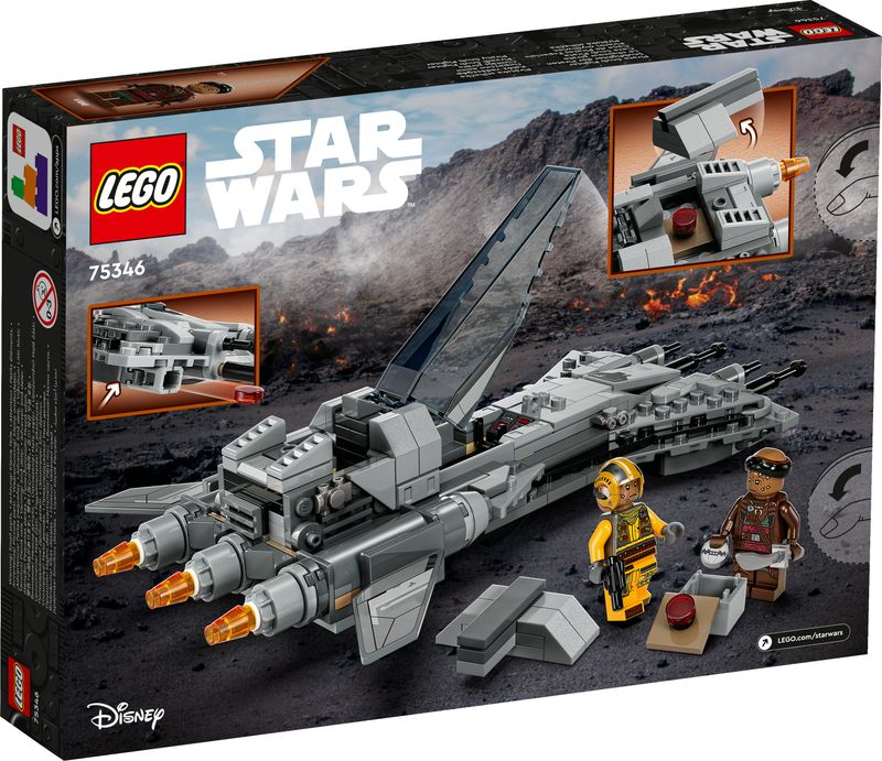 LEGO-Star-Wars-75346-Pirata-Snub-Fighter-Set-da-The-Mandalorian-Stagione-3-Modellino-da-Costruire-di-Starfighter-Giocattolo