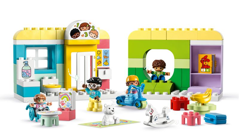 LEGO-DUPLO-10992-Divertimento-all’Asilo-Nido-Gioco-Educativo-per-Bambini-dai-2-Anni-con-Mattoncini-Costruzioni-e-4-Figure