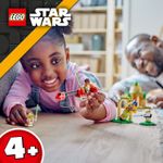 LEGO-Star-Wars-75358-Tempio-Jedi-su-Tenoo-con-Maestro-Yoda-Spade-Laser-Giocattolo-Droide-e-Speeder-Bike-Giochi-per-Bambini-4-