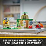 LEGO-Star-Wars-75358-Tempio-Jedi-su-Tenoo-con-Maestro-Yoda-Spade-Laser-Giocattolo-Droide-e-Speeder-Bike-Giochi-per-Bambini-4-